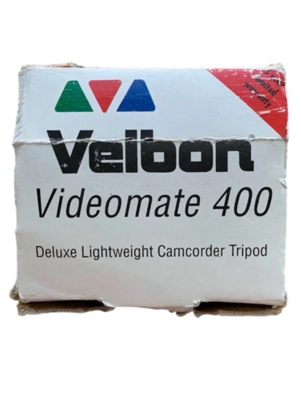 VELBON Videomate 400 Camcorder Tripod Deluxe Lightweight Aluminum Pan Head 3-Way